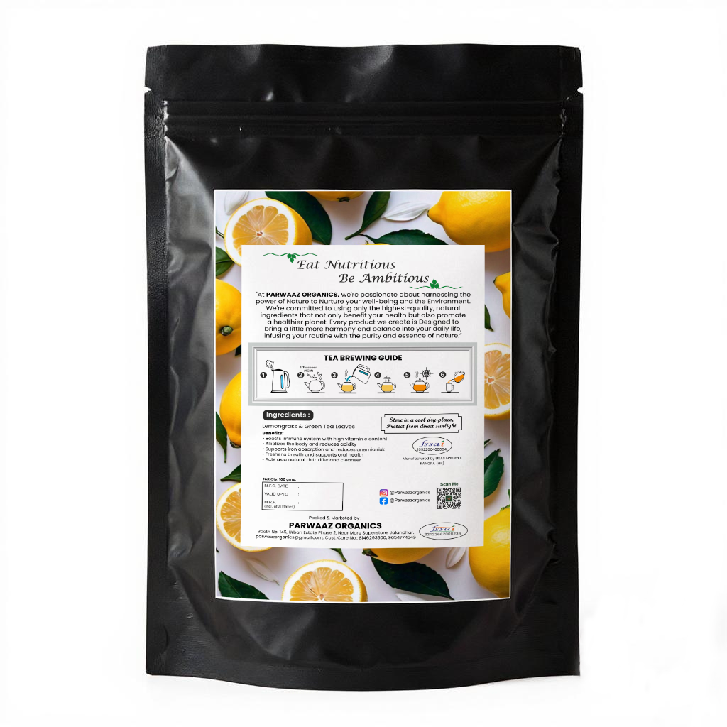 Zesty Lemon Green Tea