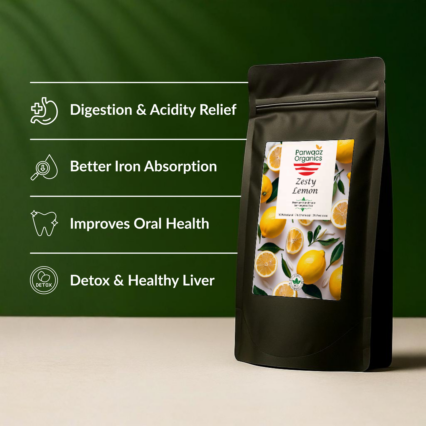 Zesty Lemon Green Tea