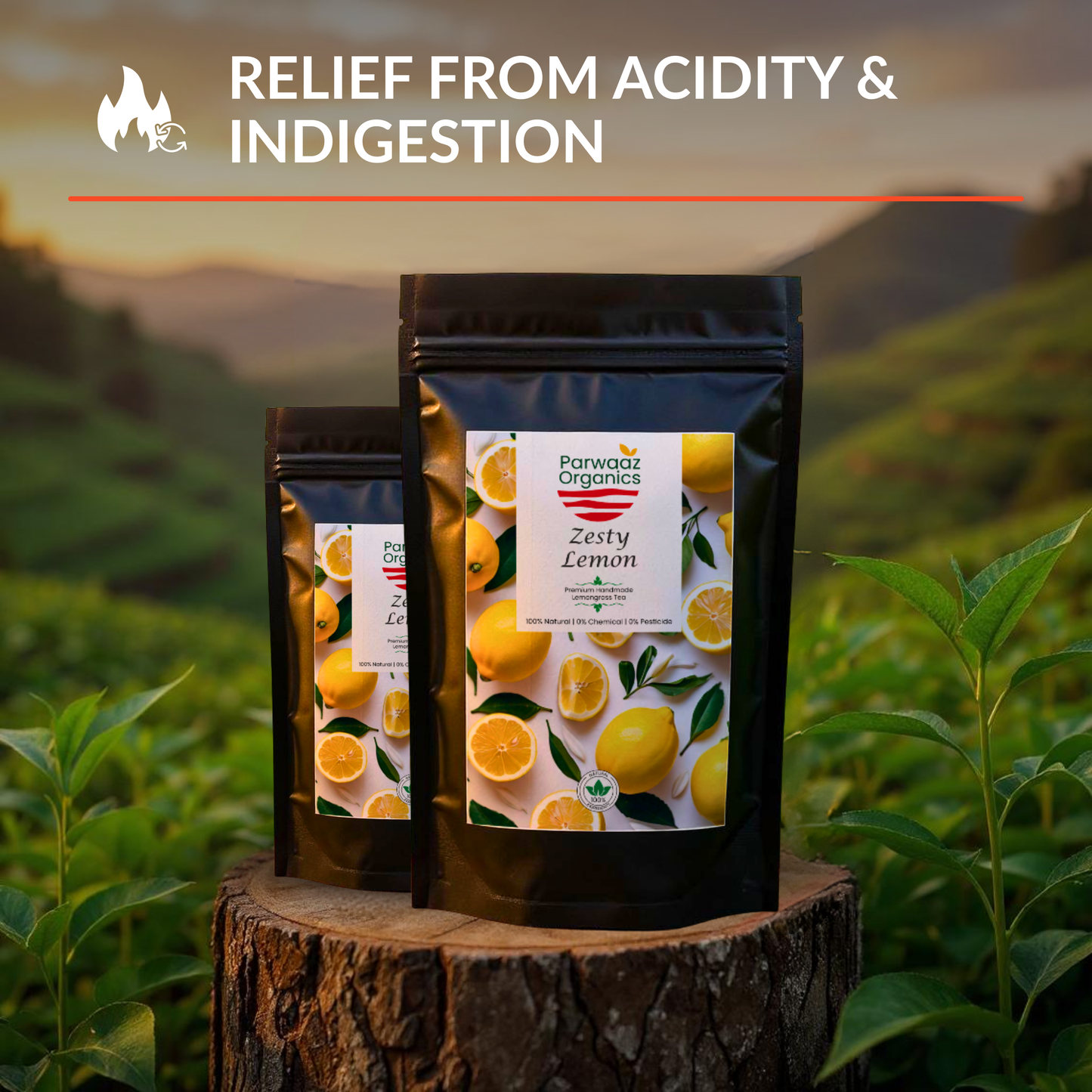 Zesty Lemon Green Tea