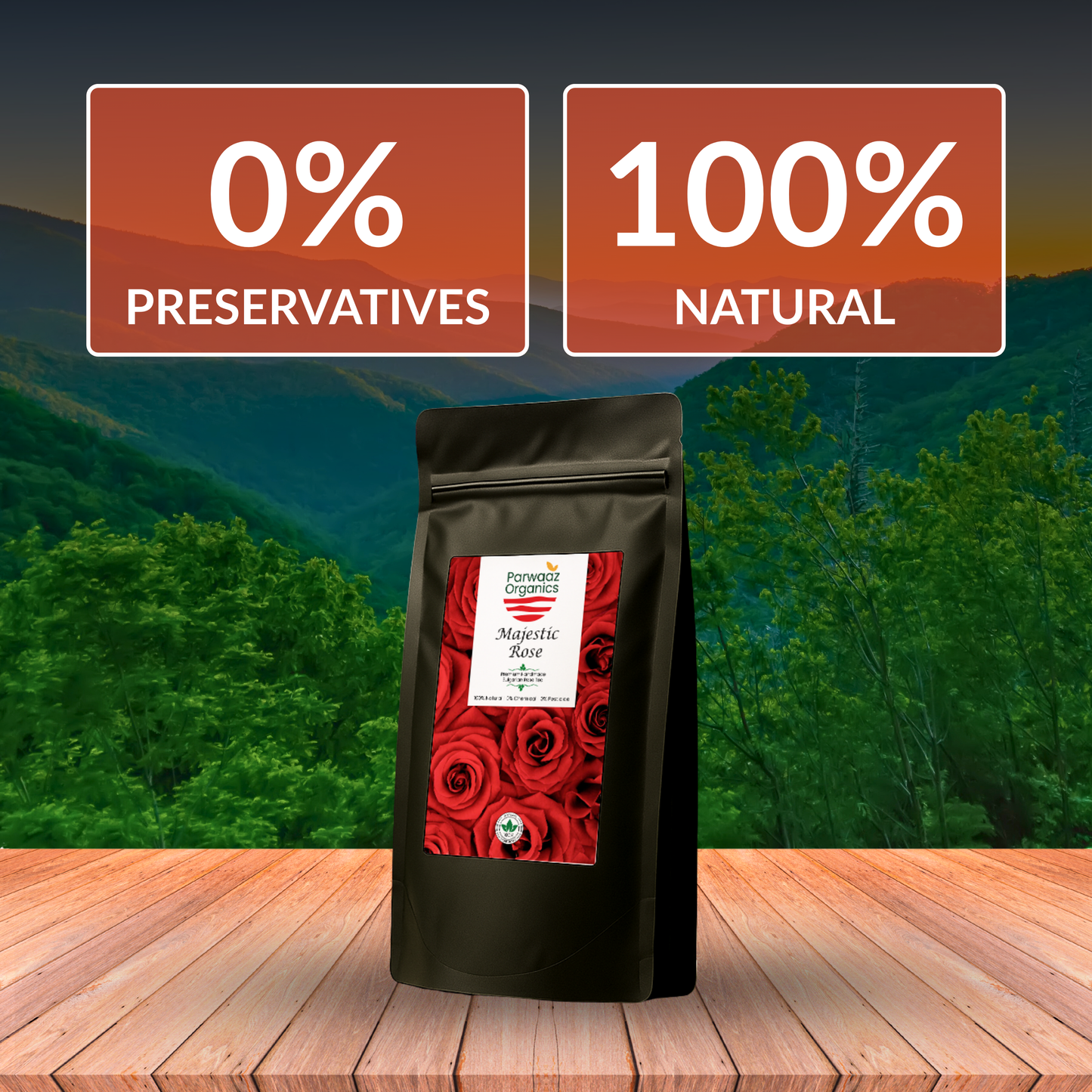 Majestic Rose Green Tea