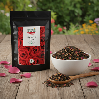 Majestic Rose Green Tea
