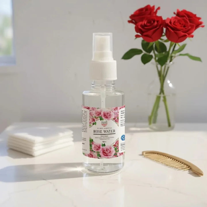 Parwaaz Pure Rose Water – Steam-Distilled, Chemical-Free
